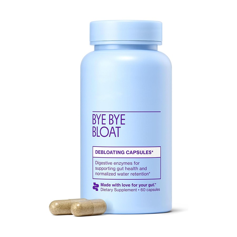 Natura De-كبسولات دعم الجهاز الهضمي المنتفخة