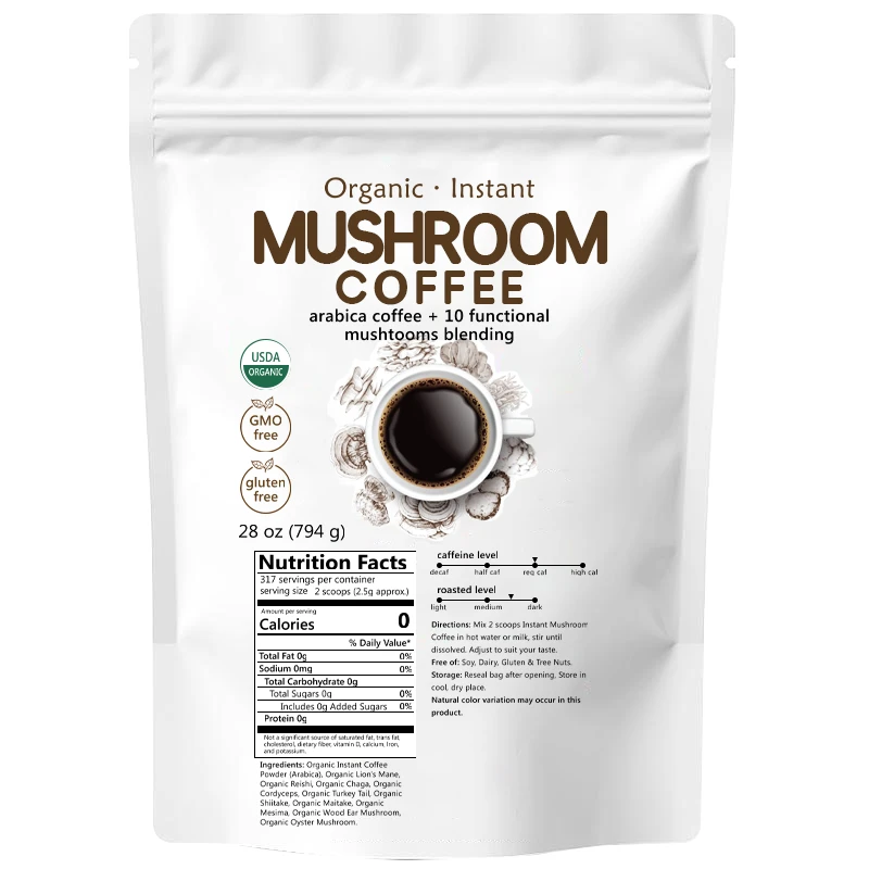 Organic Instant Mushroom Coffee suppliers