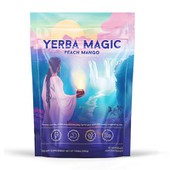 Yerba Magic Peach Mango Natural Energy و Support في كل مغرفة
