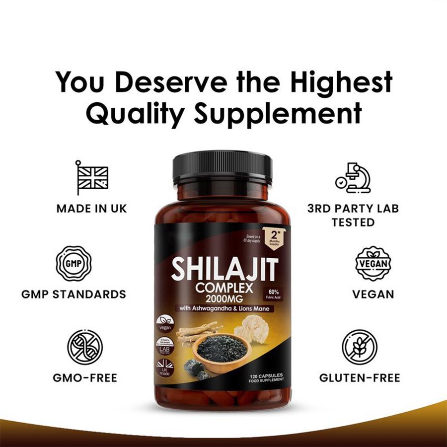 Vegetarian Diet Shilajit Capsules